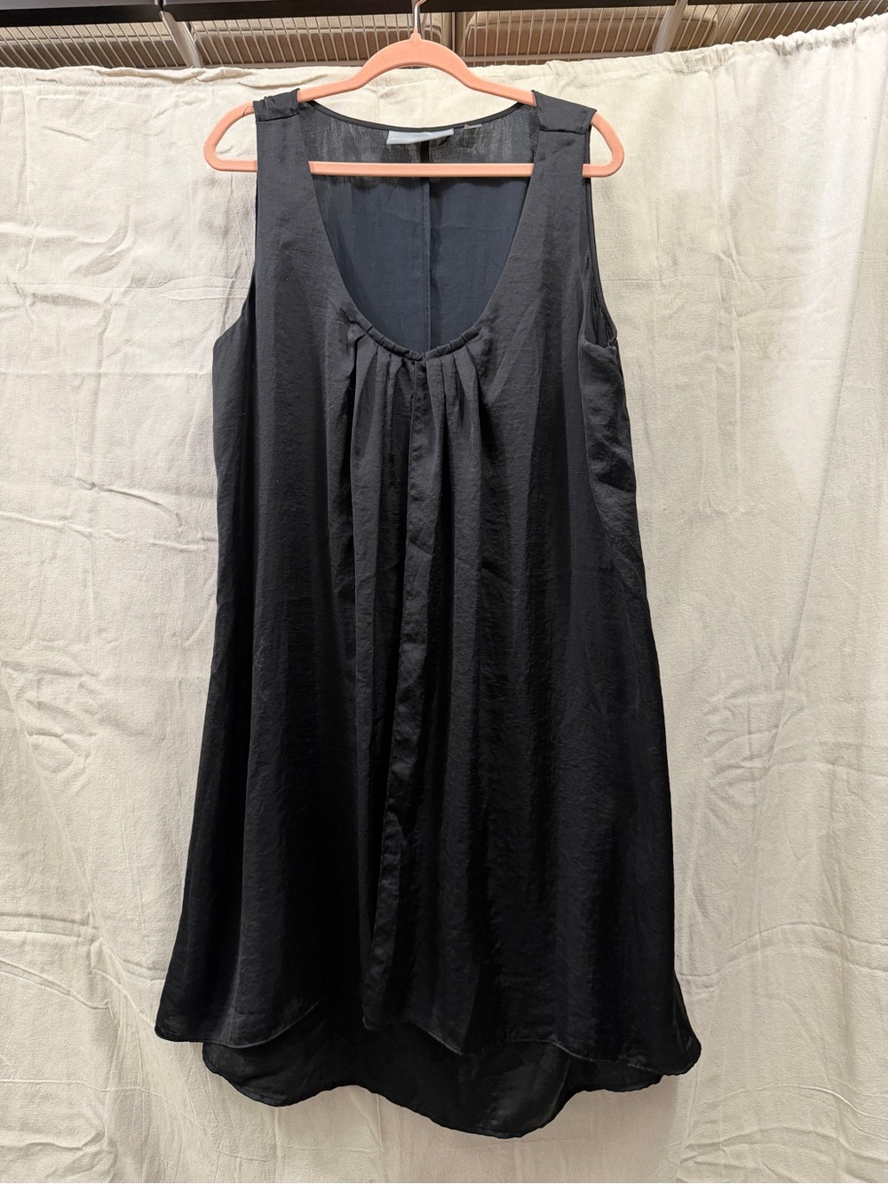 Avenue Black Sleeveless Midi Dress